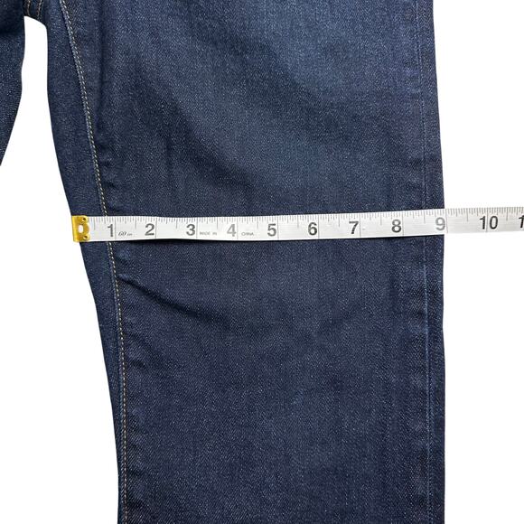 Best Made Co. | Men | Raw Selvedge Dark Wash Slim Straight Denim Jeans | 28x30 - Picture 6 of 13